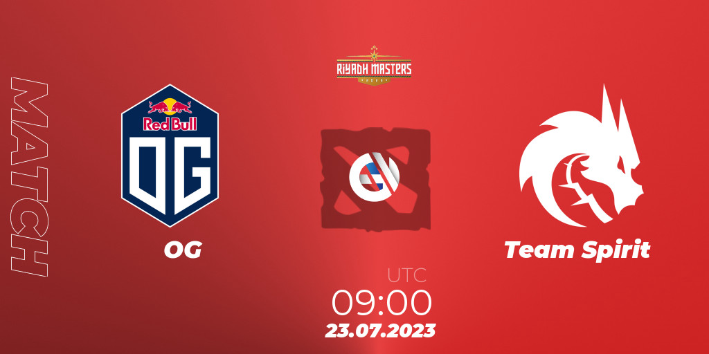 OG vs Team Spirit: 23.07.23. Dota 2, Riyadh Masters 2023 - Group Stage