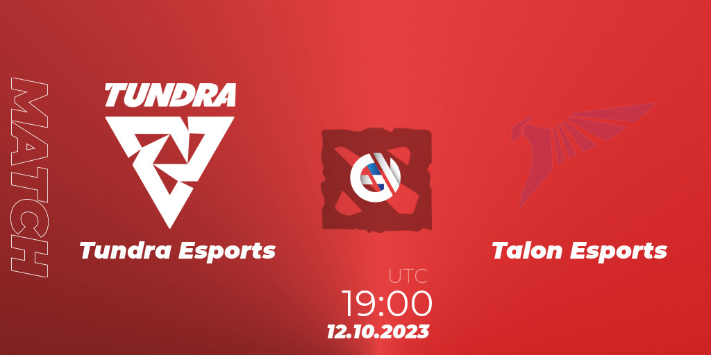 Tundra Esports VS Talon Esports Dota 2 Betting Tips, Stream, LiveScore ...