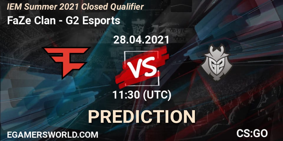 FaZe Clan Vs G2 Esports: Betting TIp, Match Prediction. 28.04.2021 At ...