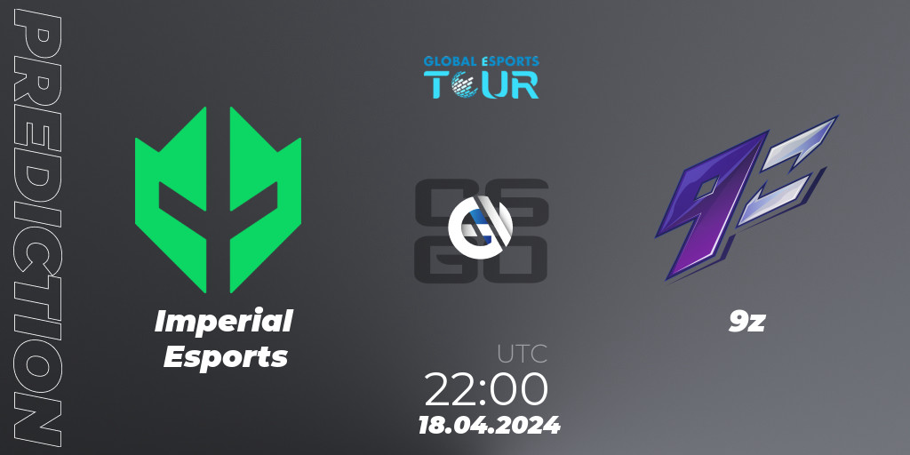 Imperial Esports vs 9z: Betting TIp, Match Prediction. 19.04.2024 at 00 ...