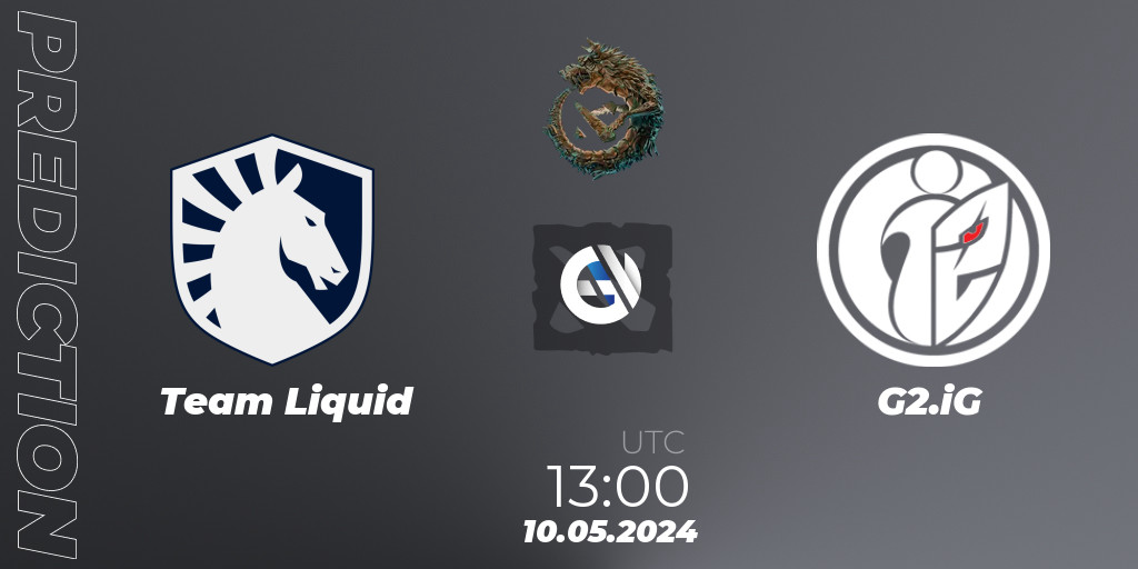 Team Liquid vs G2.iG: Betting TIp, Match Prediction. 10.05.2024 at 13: ...