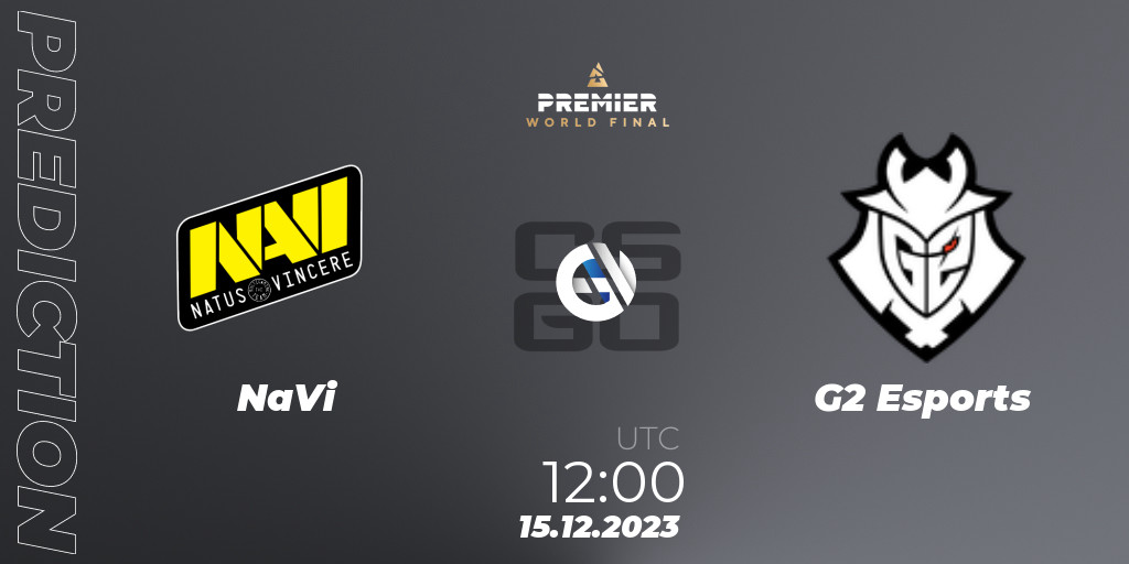 NaVi vs G2 Esports: Betting TIp, Match Prediction. 15.12.2023 at 11:05 ...