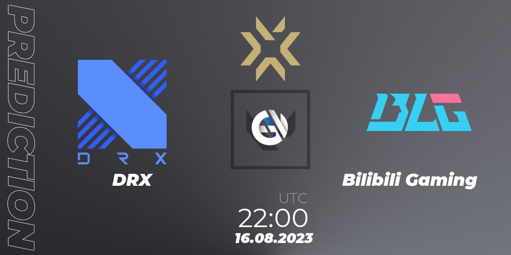 DRX Vs Bilibili Gaming: Betting TIp, Match Prediction. 17.08.2023 At 19 ...