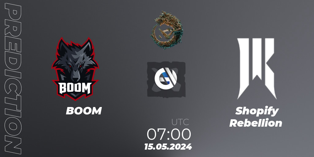 BOOM vs Shopify Rebellion: Betting TIp, Match Prediction. 15.05.2024 at ...