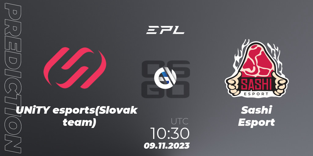 UNiTY esports(Slovak team) vs Sashi Esport: Betting TIp, Match