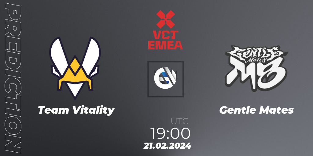 Team Vitality vs Gentle Mates: Betting TIp, Match Prediction. 21.02. ...