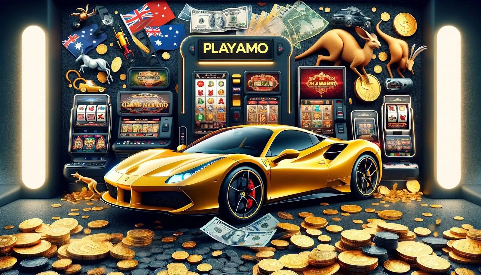 PlayAmo Casino Interface