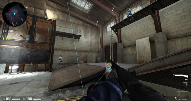 Activating WallHack in CS:GO Using Console Commands. Photo 4