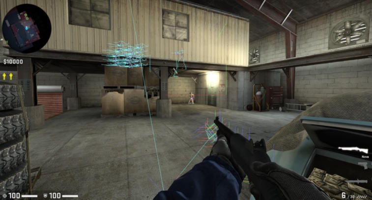 Activating WallHack in CS:GO Using Console Commands. Photo 3