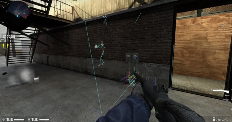 Activating WallHack in CS:GO Using Console Commands. Photo 6