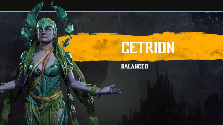 Cetrion is the brand new Mortal Kombat 11 character