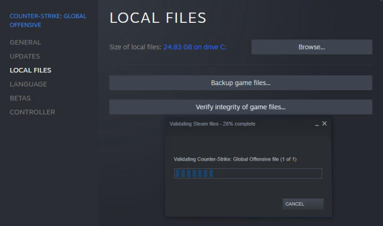 VAC Was Unable to Verify Your Game Session – the solution of game launch issues on Steam. Photo 3