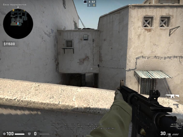 How the game will change on Dust 2 after adding a new wall.. Photo 2