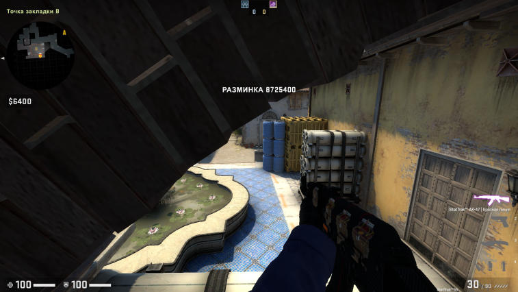 How to protect the B site on Inferno. Photo 2