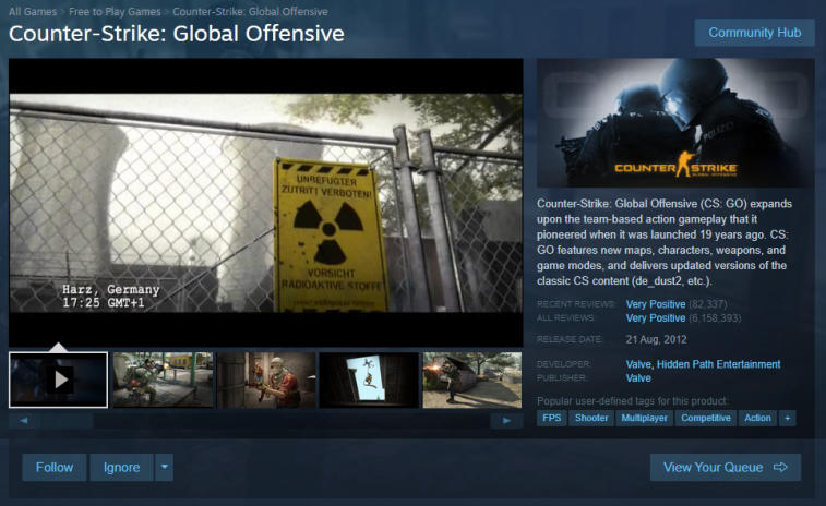 Buy Counter Strike 2  CS:GO Prime Status Upgrade - Steam Gift