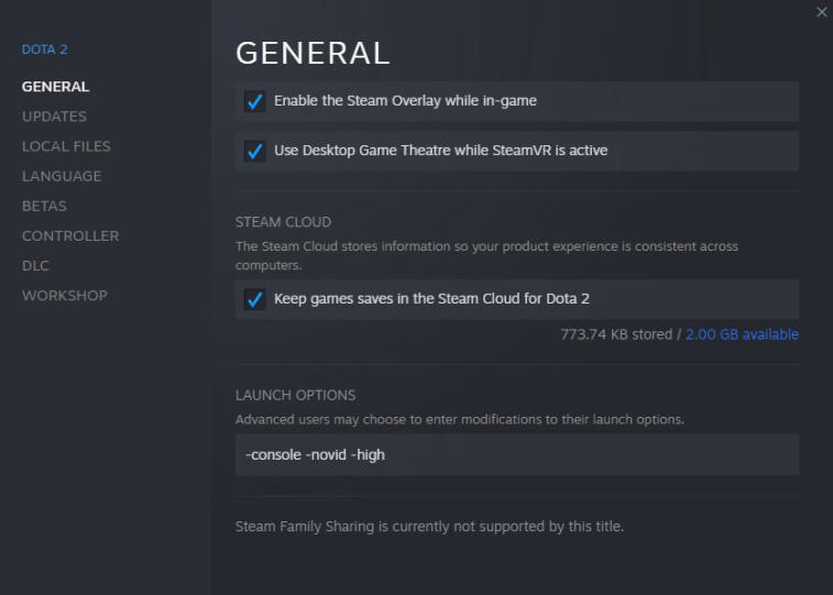 Guide: How to Set and Launch Dota 2 on a Slow PC in 2022? . Photo 4