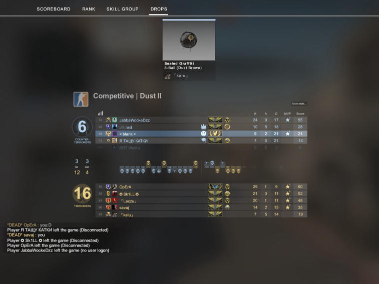 How to find out the opponent's rank in CS:GO. Photo 1