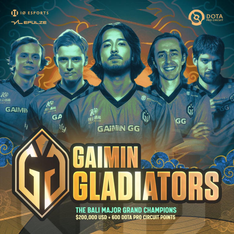 Gaimin Gladiators are the Dota 2 Berlin Major champions - Top Gaming