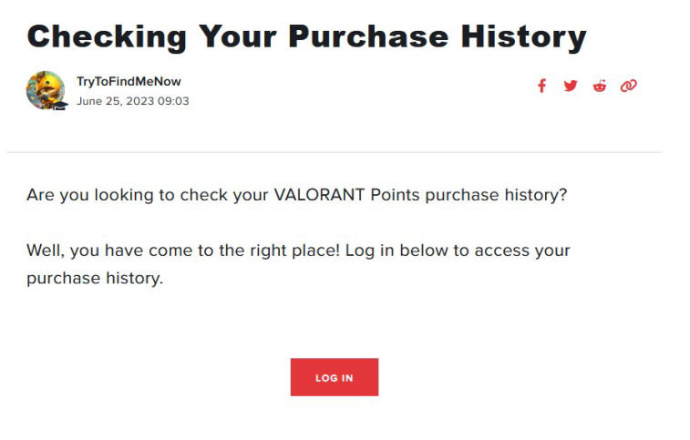 Guide: How do I know how much I have spent in VALORANT? Instructions on the VALORANT purchase history. Photo 1