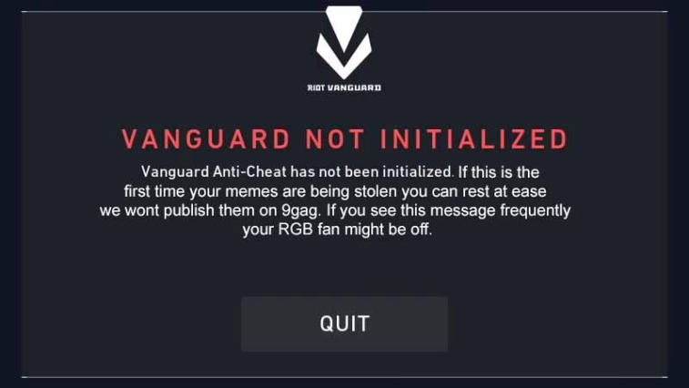 Riot Vanguard error: why it appears and how to fix it. Photo 1