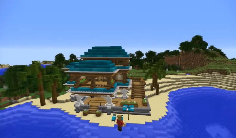 Some Best Mansions and Beach House In Minecraft World. Photo 5