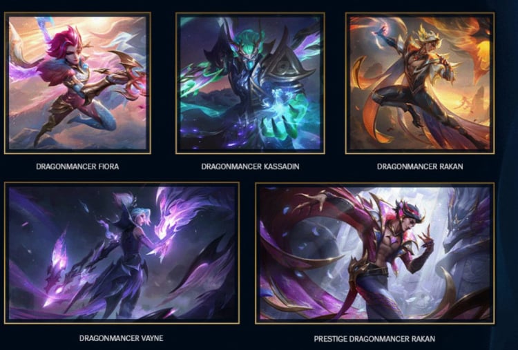 TOP-10 Most Popular League of Legends Skins in 2024