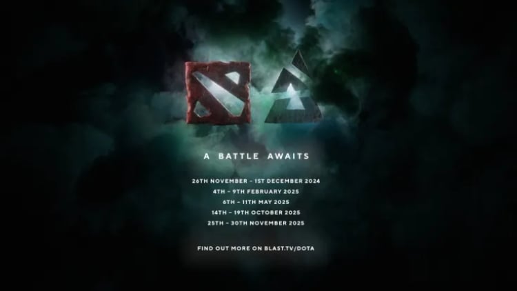 BLAST will host a series of tournaments for DOTA 2 1