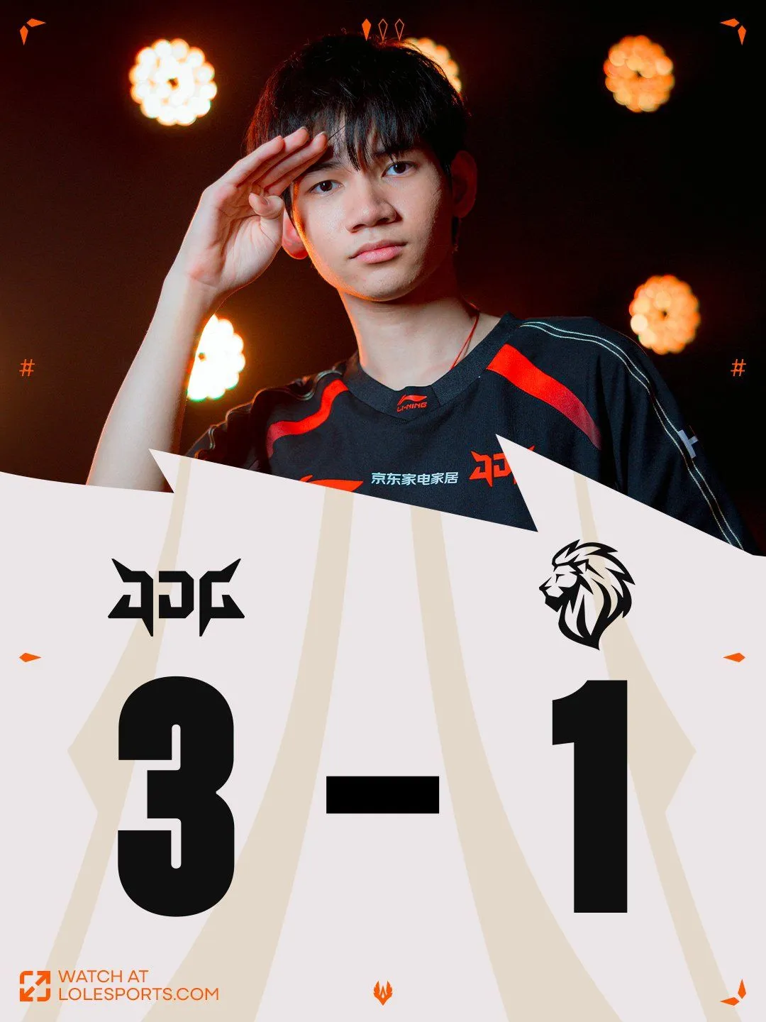 JD Gaming Advances Past LYON in 3-1 Series