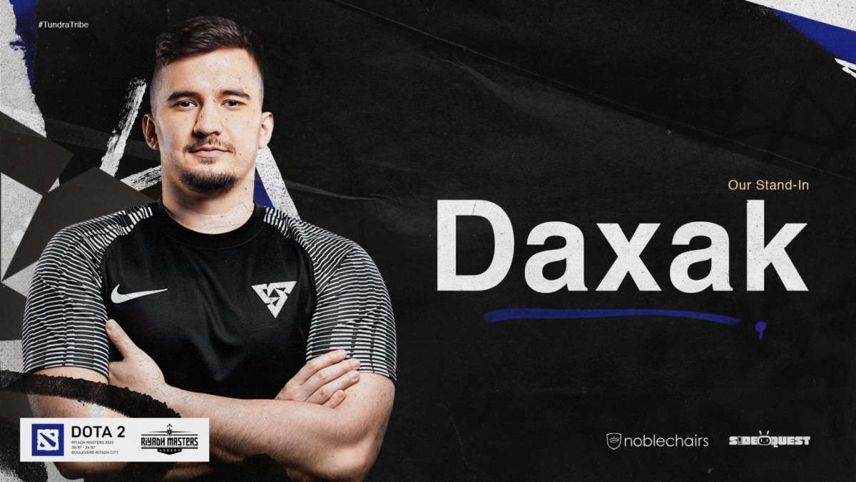 Daxak to play for Tundra Esports at Riyadh Masters 2022. Dota 2 news -  eSports events review, analytics, announcements, interviews, statistics -  nr0smptnB | EGW