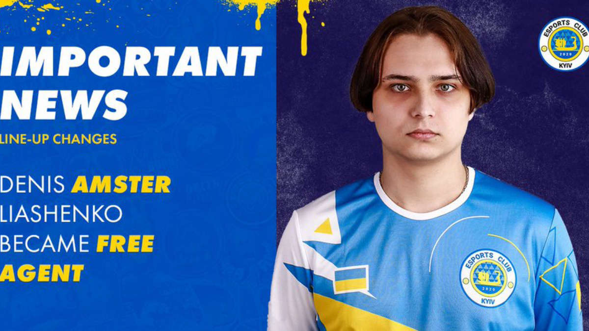 amster (Denis 'amster' Liashenko) Player CounterStrike (CS2), kONO