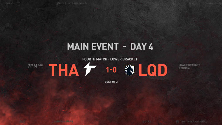 Team Liquid bat Thunder Awaken en The International 2022 dans un match haut en couleur. Photo 1
