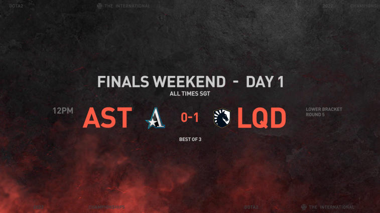 Team Liquid knock out Team Aster and advance to The International 11 lower bracket final. Photo 1