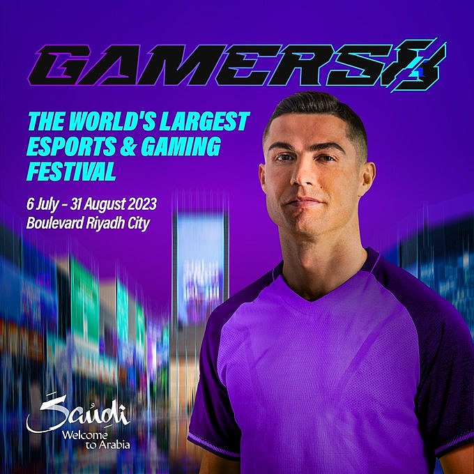 Суперзвезда Криштиану Роналду поддерживает фестиваль Gamers8 Esports Festival: призовой фонд 50 миллионов долларов!. Фото 1