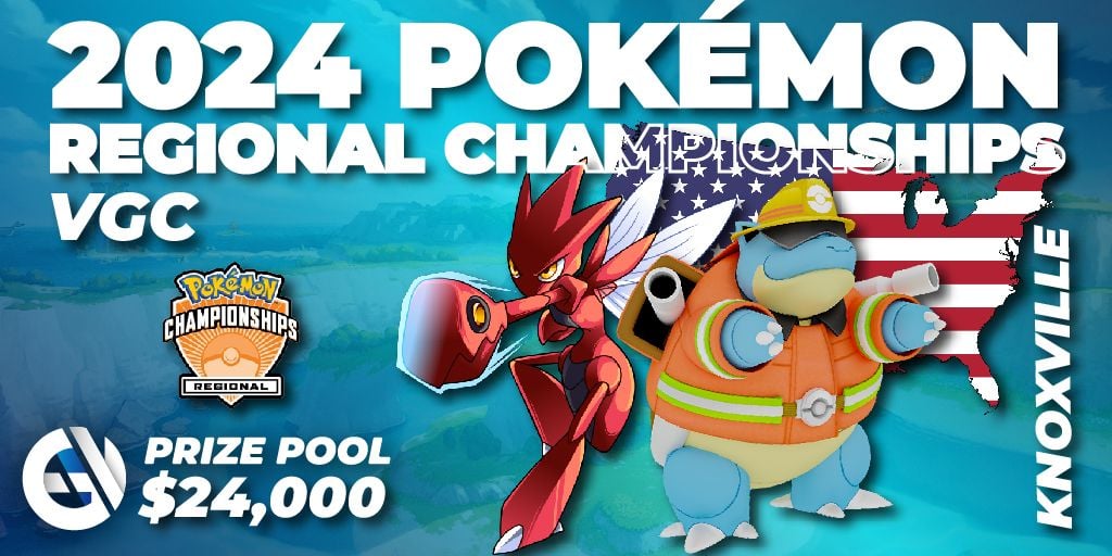 2024 Pokémon Knoxville Regional Championships VGC Pokemon. Bracket