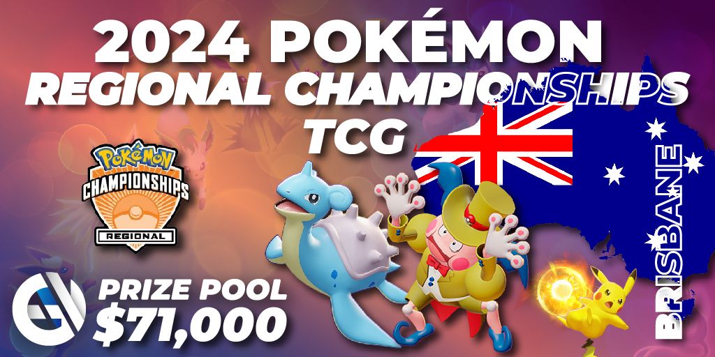 2024 Pokémon Brisbane Regional Championships TCG Pokemon. Bracket