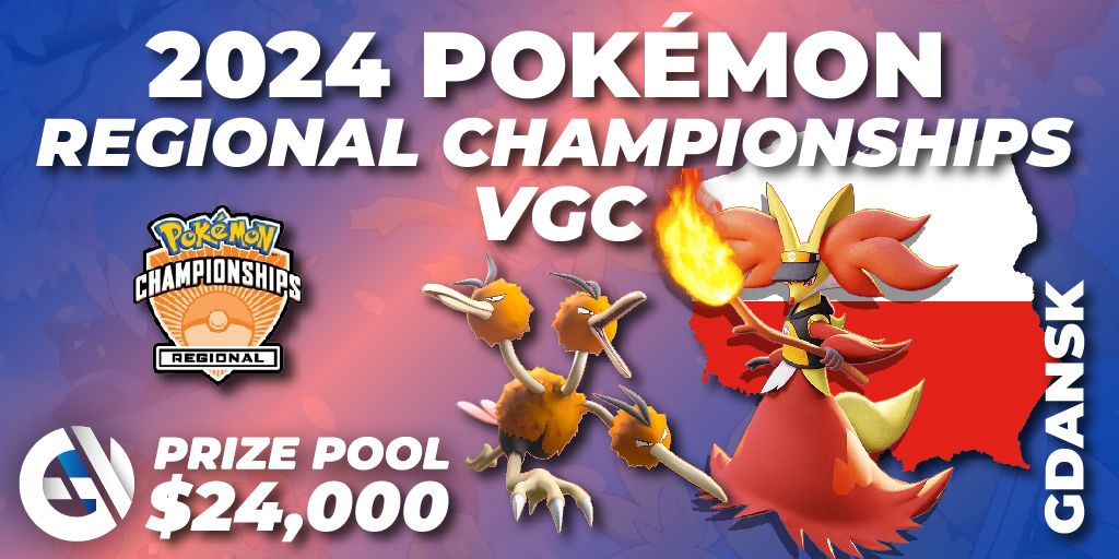 2024 Pokémon Gdańsk Regional Championships VGC Pokemon. Bracket