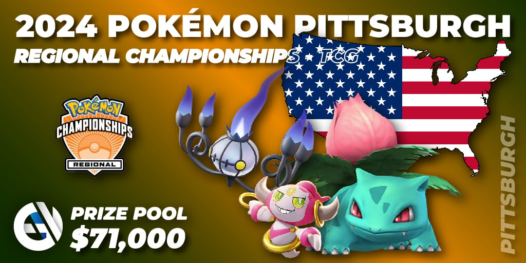 2024 Pokémon Pittsburgh Regional Championships TCG Pokemon. Bracket