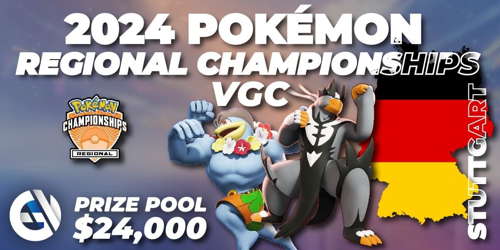 2024 Pokémon Stuttgart Regional Championships VGC Pokemon. Bracket