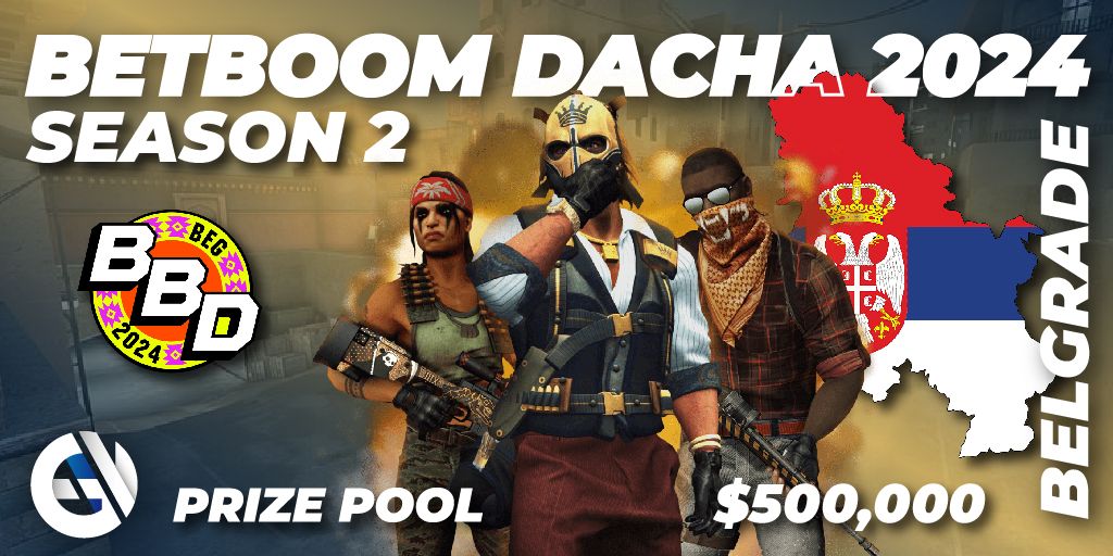 BetBoom Dacha Belgrade Season 2 🎮 CounterStrike (CS2) tournament 📅