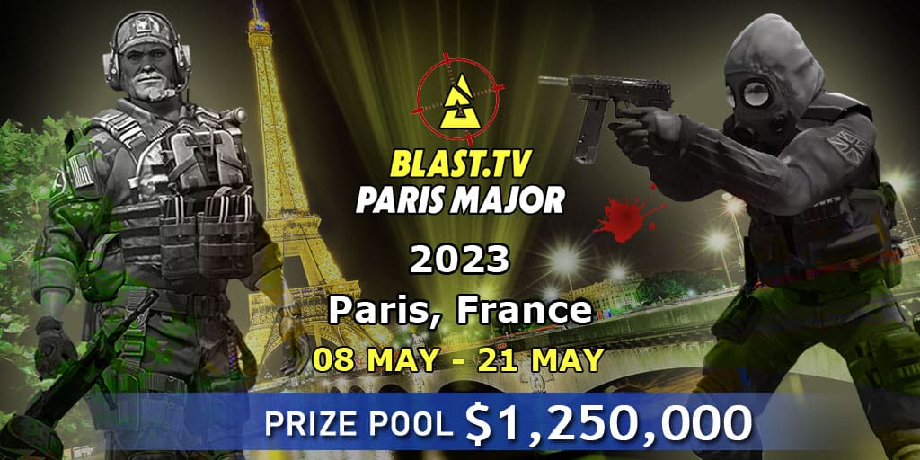 BLAST to hold the first CS:GO Major of 2023 in France