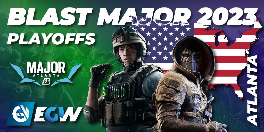 BLAST R6 Major Atlanta 2023: Participants, Format, Schedule and Prize Pool