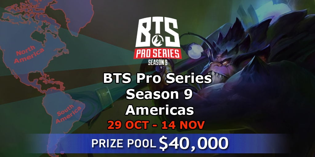 Bts Pro Series Season Americas Dota Tournament Match Schedule On Egamersworld