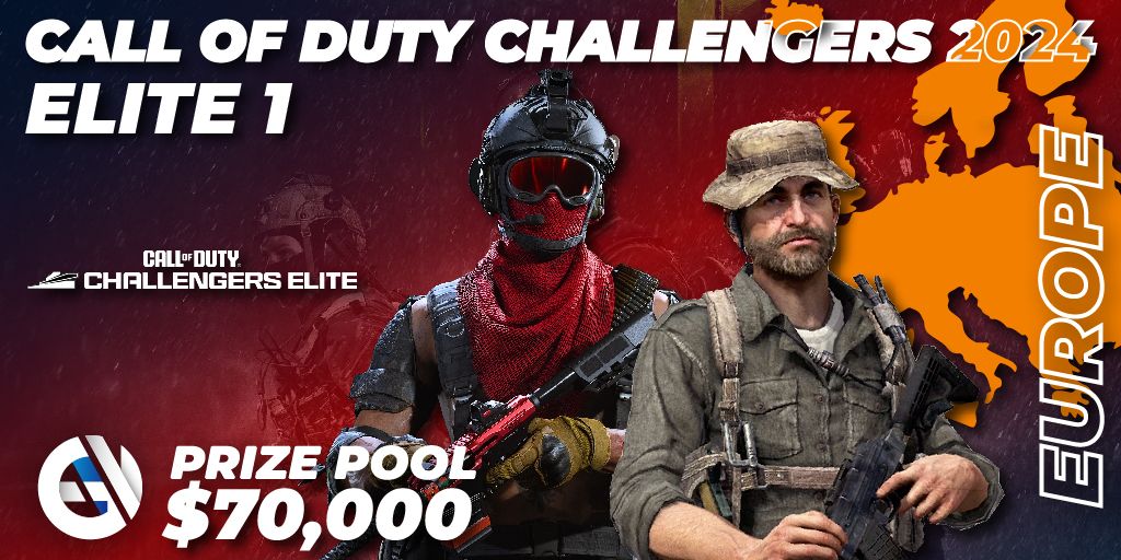 Call of Duty Challengers 2024 Elite 1 EU 🎮 Call of Duty tournament 📅