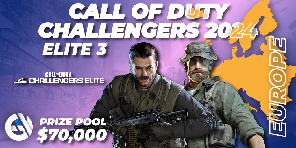 Call of Duty Challengers 2024 Elite 3 EU 🎮 Call of Duty tournament 📅