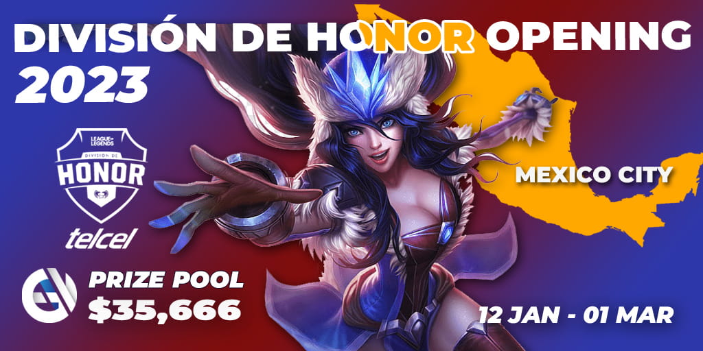 División de Honor Opening 2023 🎮 LoL tournament 📅 Match schedule on