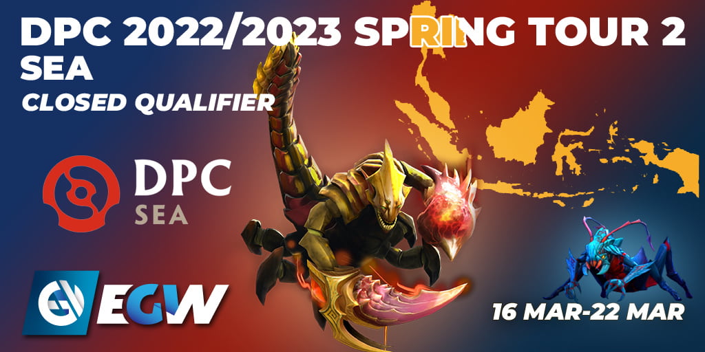 DPC 2023 Tour 2 SEA Closed Qualifier Dota 2. Bracket Tickets