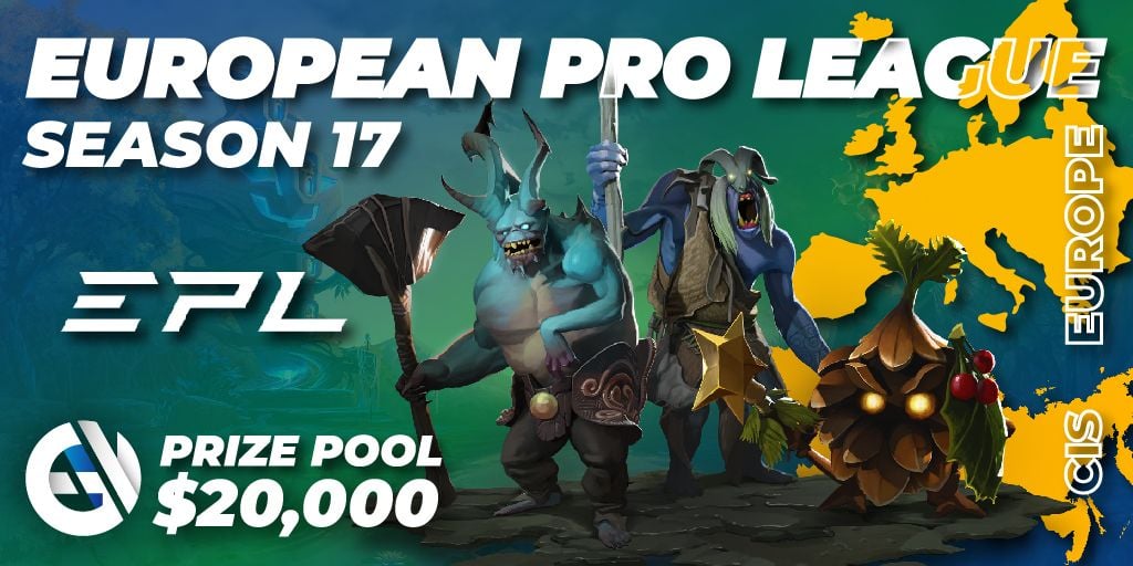 European Pro League Season 17 Division 2 🎮 Dota 2 tournament 📅 Match schedule on EGamersWorld ☕