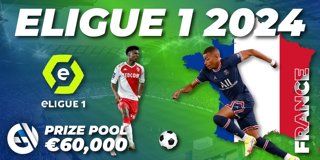 eLigue 1 2024 FIFA 23. Bracket, Tickets, Prize