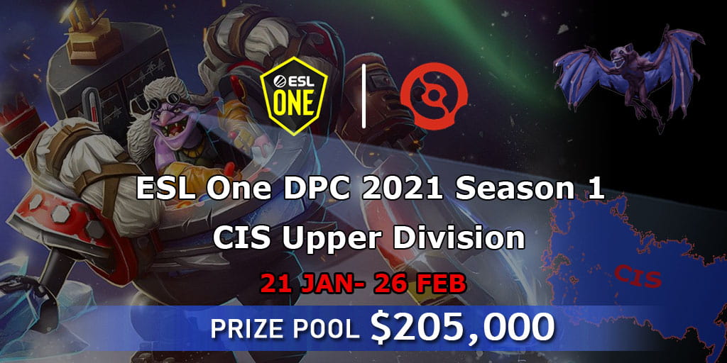 Esl One Dpc 2021 Season 1 Cis Upper Division 🎮 Dota 2 Tournament 📅