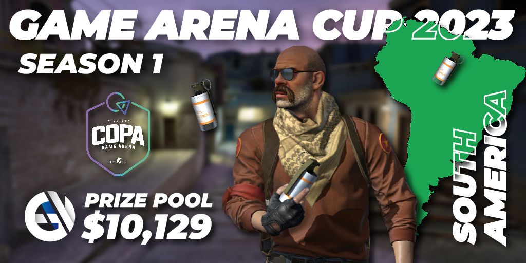 CS: Copa Game Arena está com as inscrições abertas